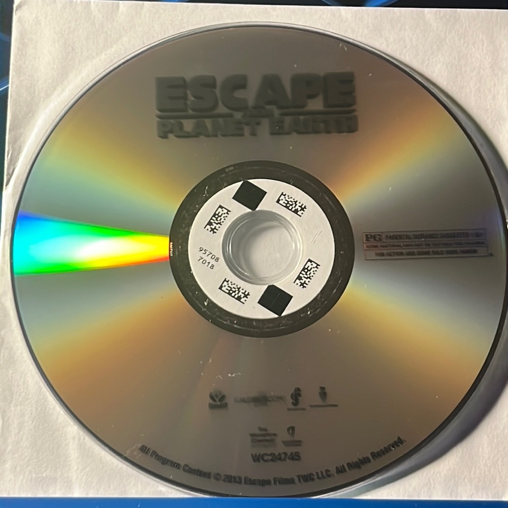 Escape From Planet Earth dvd